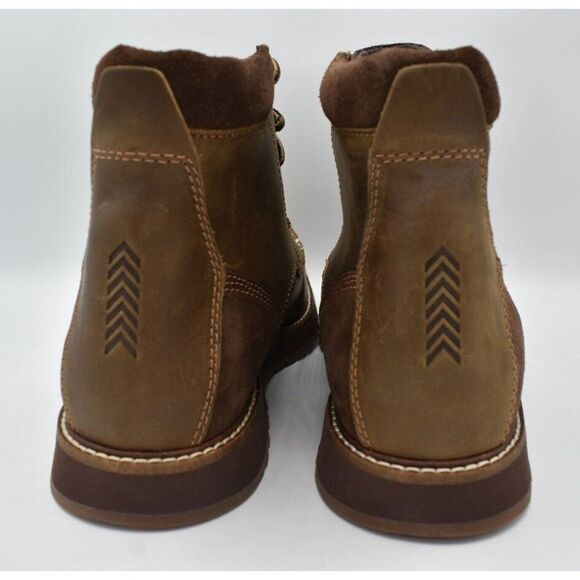 Kodiak Mens Size 10 Devick Saddleback Brown Wedge Moc Toe‎ Lace Up Boots Shoes main image 7
